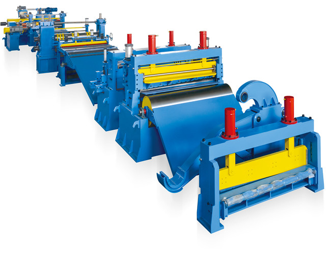 Automatic High Speed Coil Slitting Line Crop Shear 3mm Stainless Steel Thickness